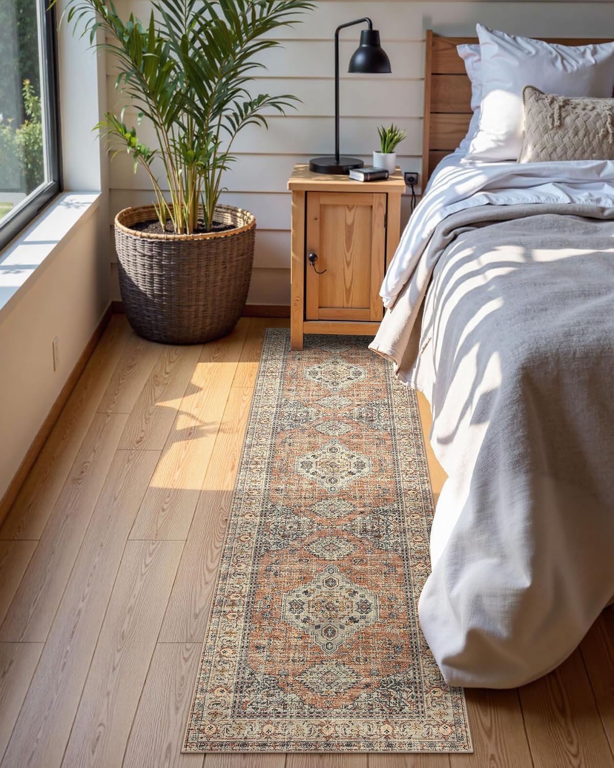 Lahome Oriental Kitchen Runner Rug Non Slip, 2x8 Runners for Hallways - Image 4